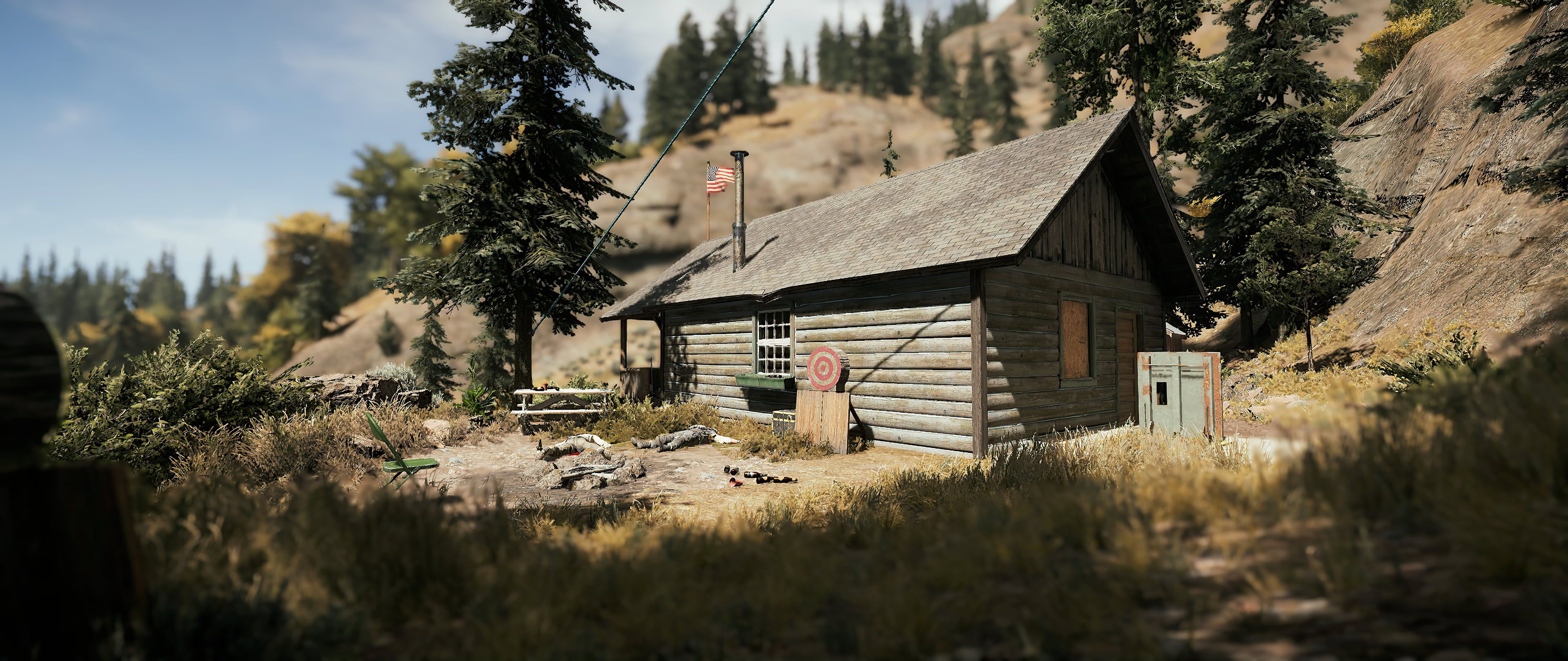 HD wallpaper: Far Cry 5, house, Montana