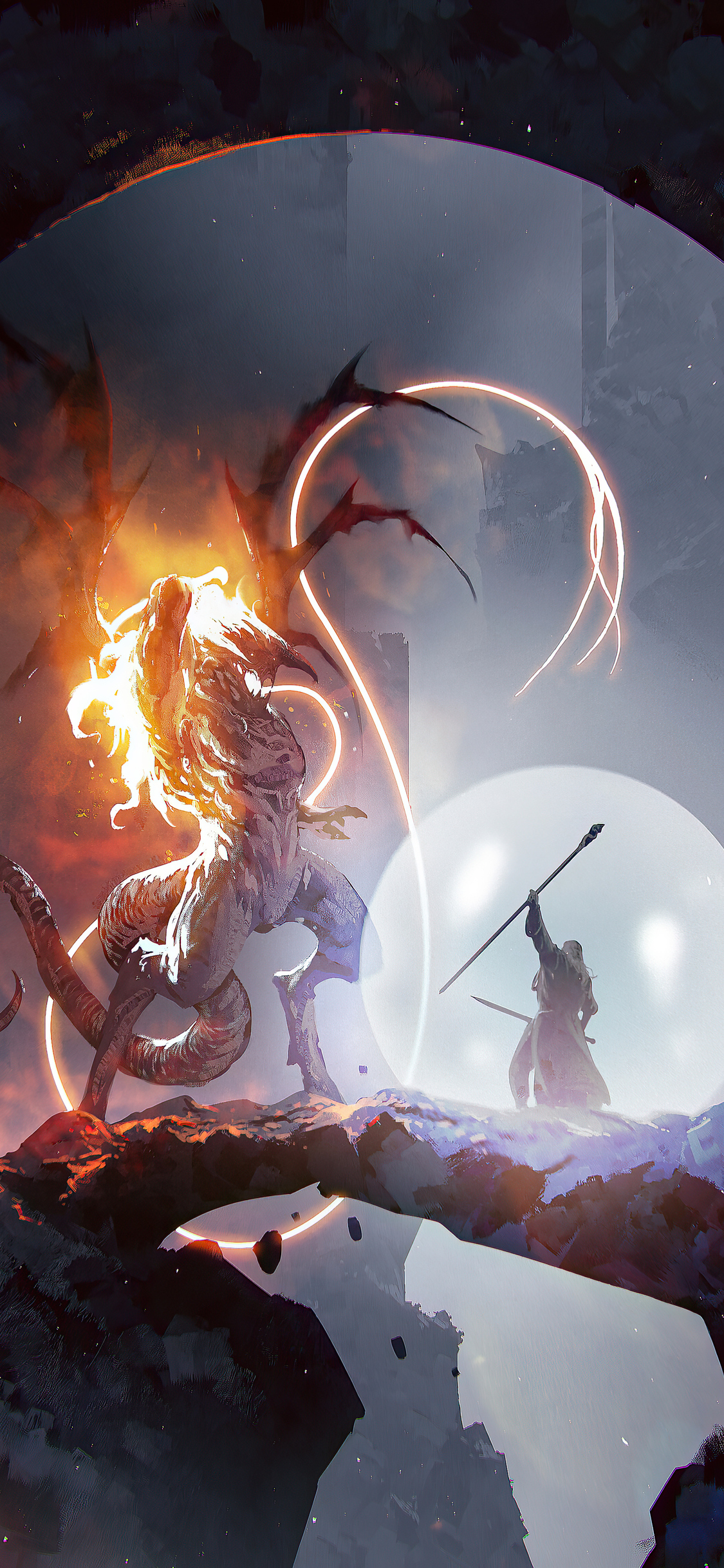 Challenging Dragon Monster 4k