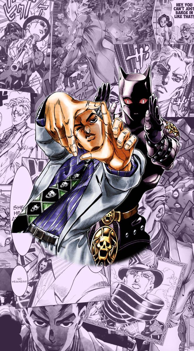 Kira Yoshikage phone wallpaper