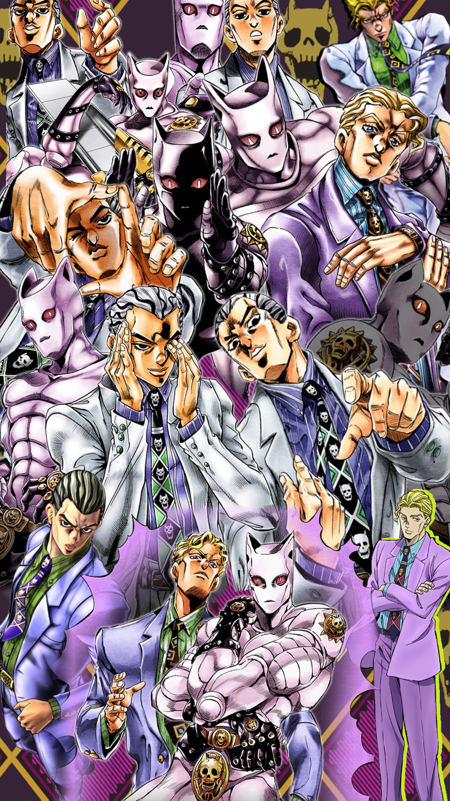 Yoshikage Kira background for the phone
