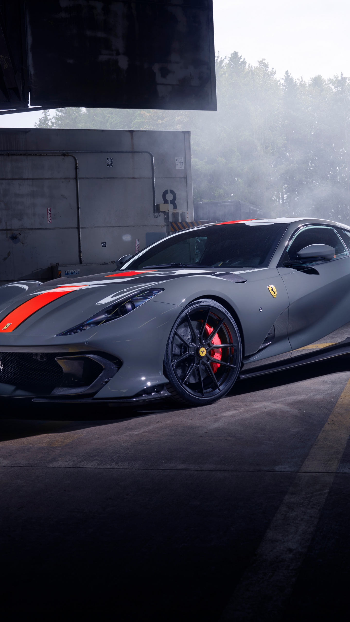 Ferrari 812 Competizione Wallpaper 4K