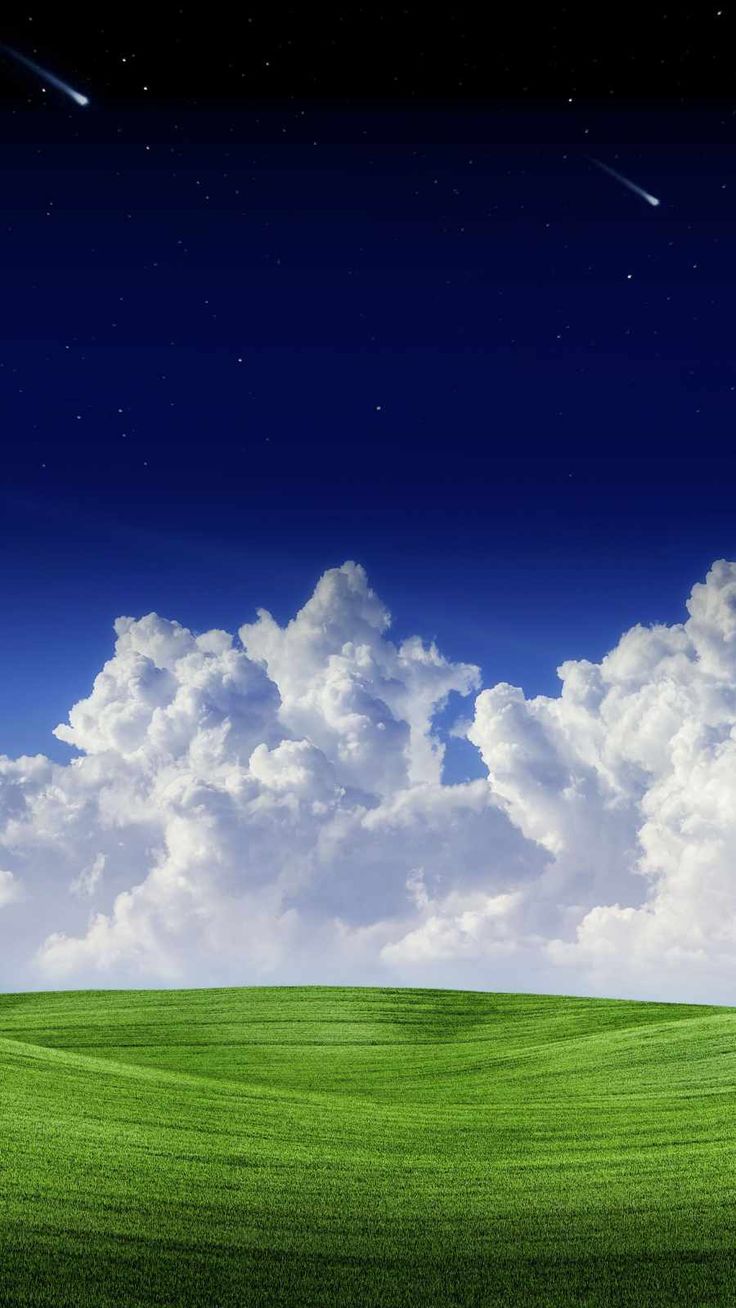 Spring Landscape Green Meadow IPhone