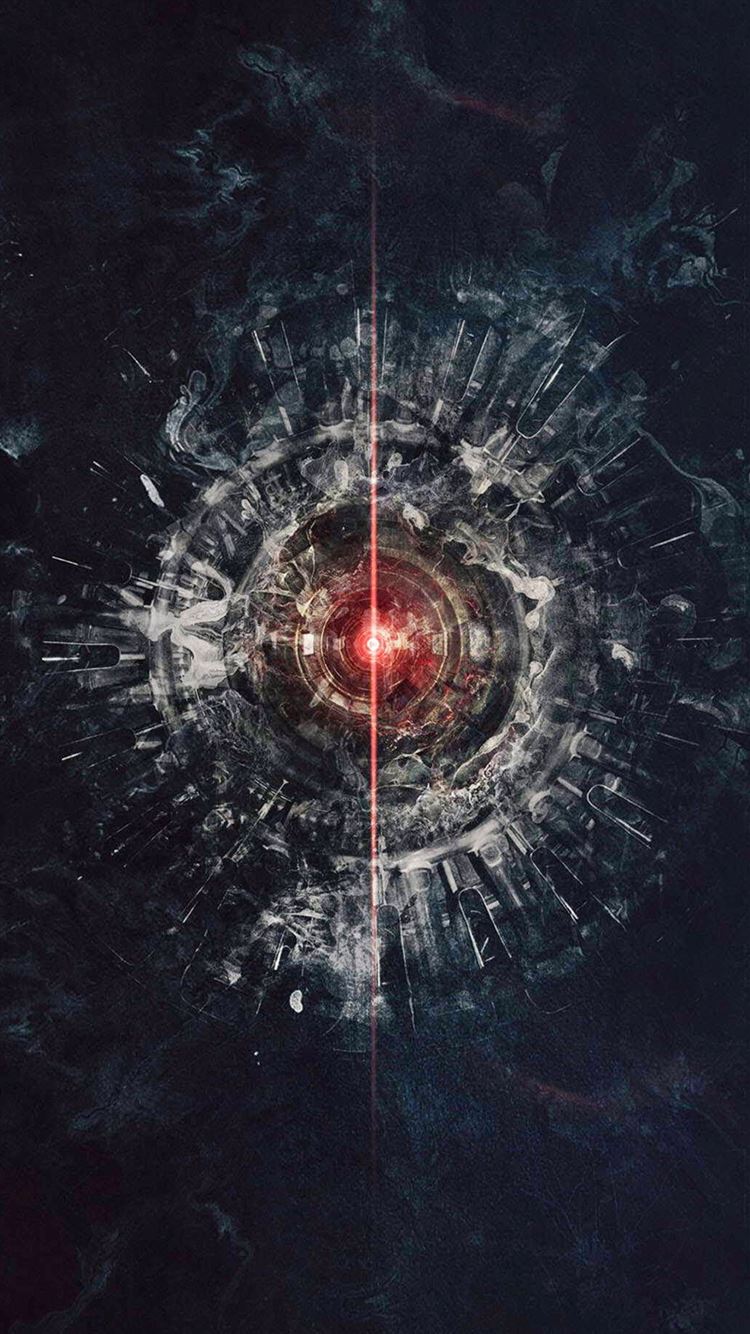 Robot Tech Eye Laser Light iPhone 8