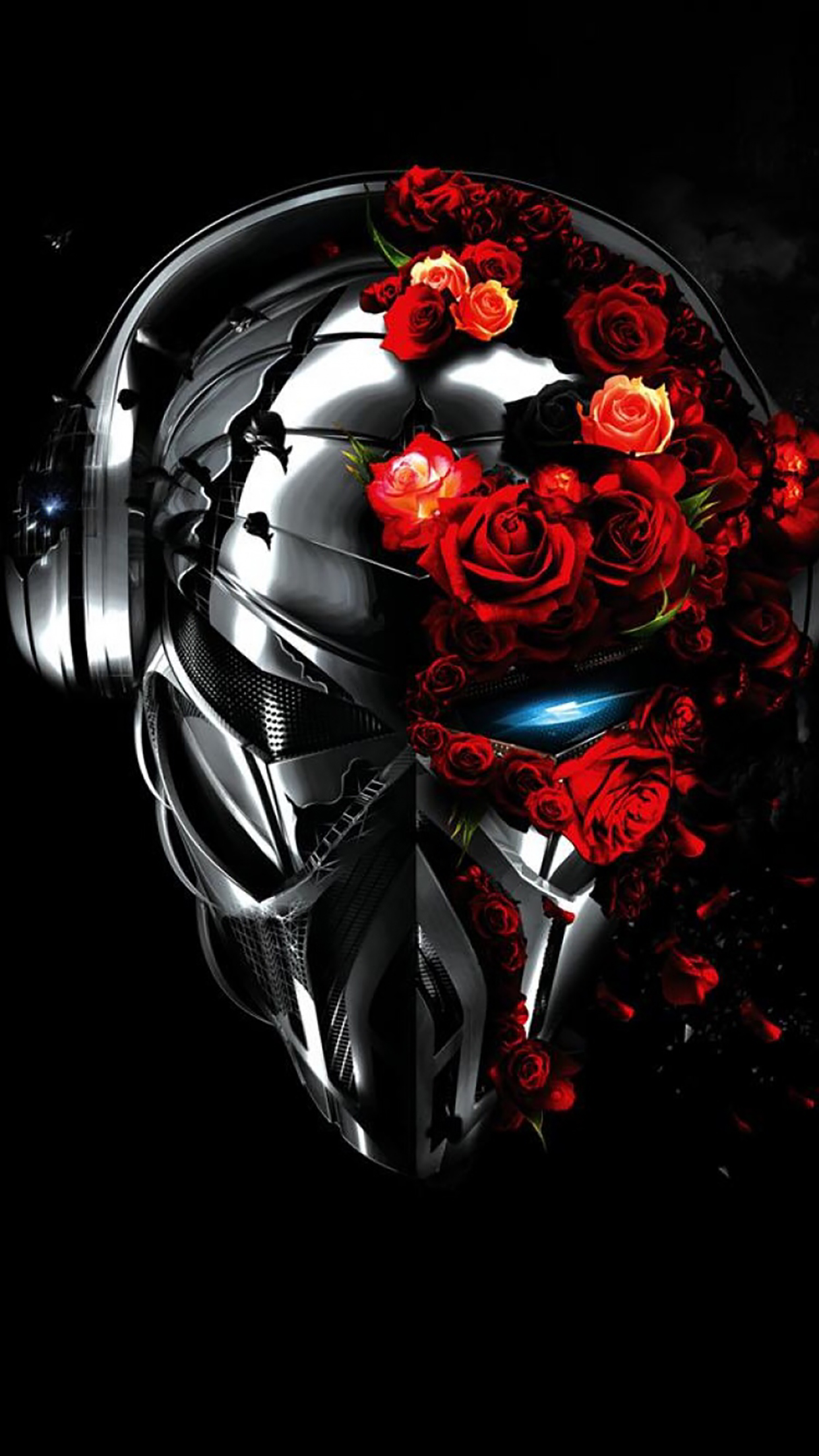Robot, Head 1 Wallpaper for iPhone 11