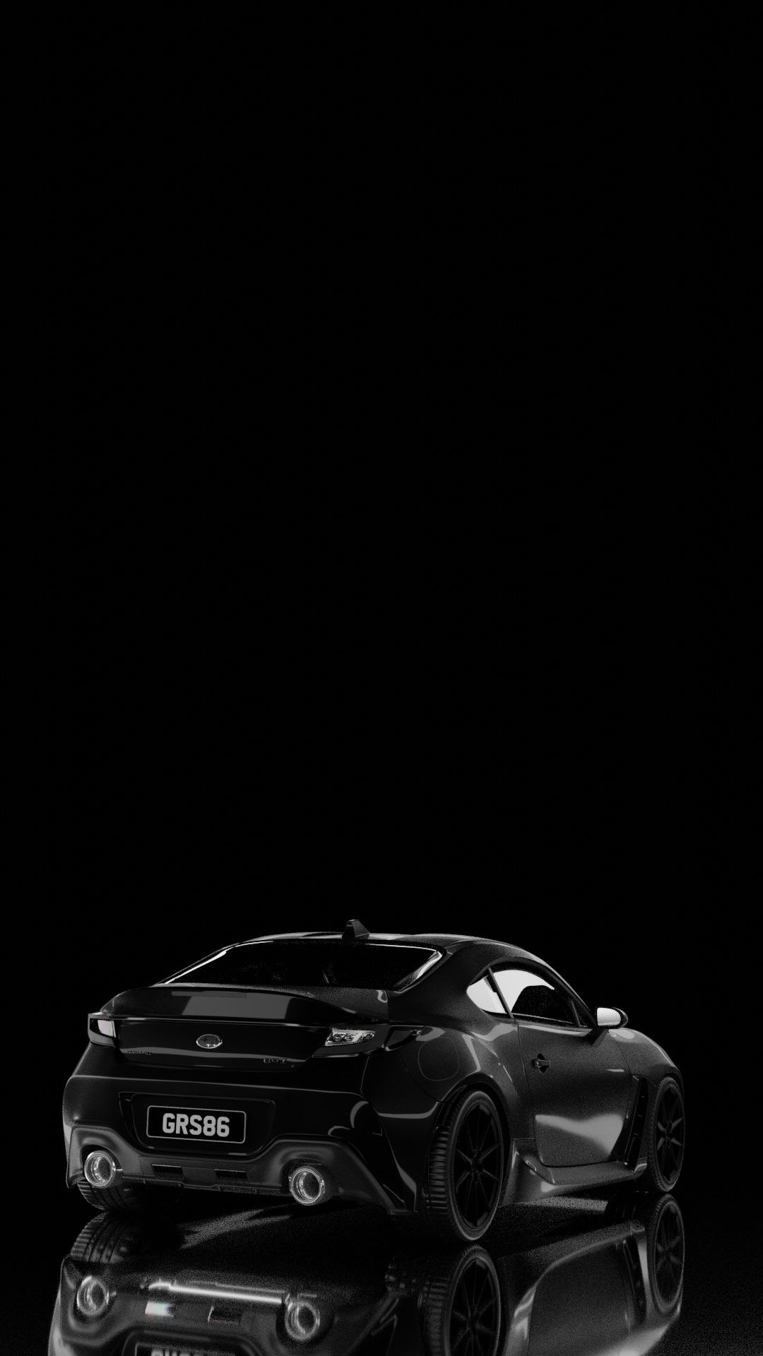 I made a 2022 BRZ Blackout wallpaper