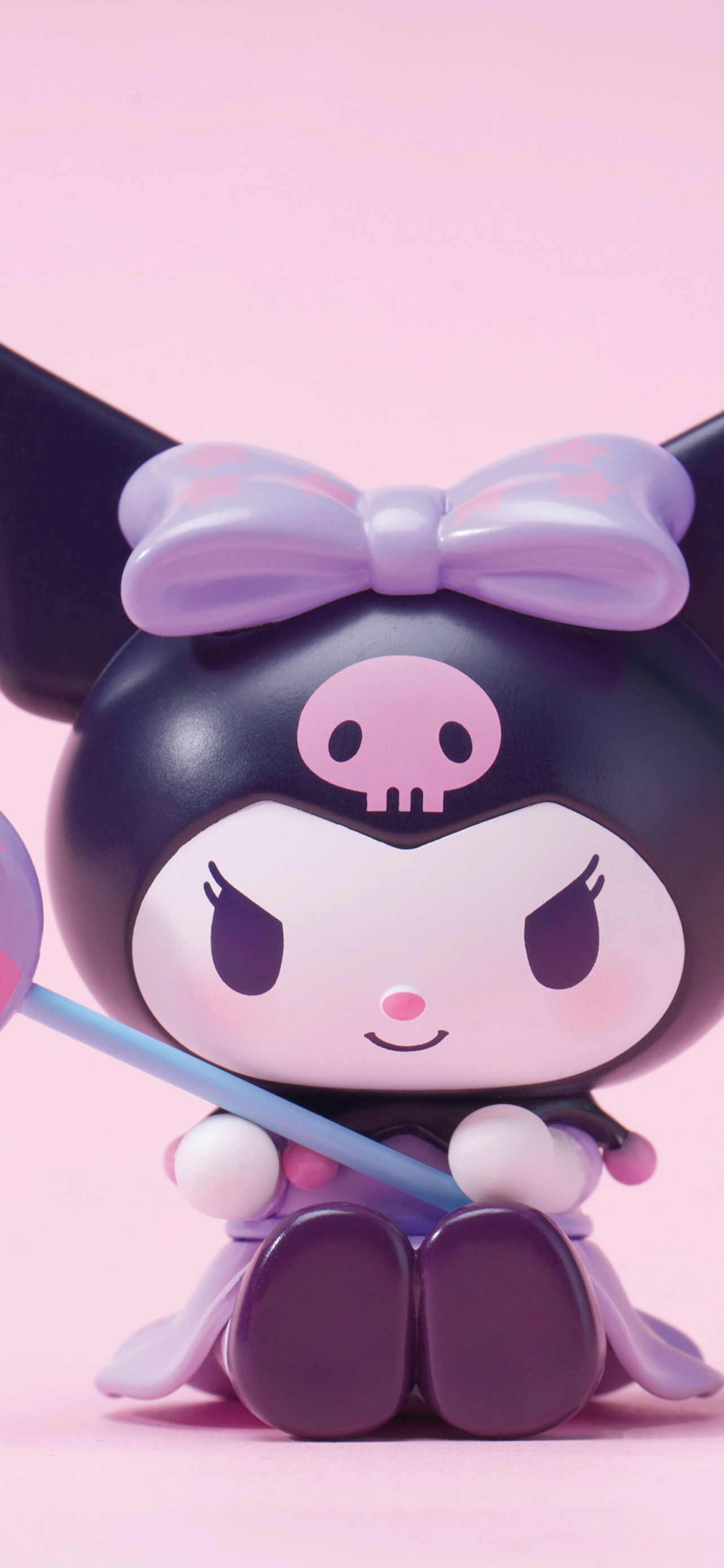 Kuromi Wallpaper 4K, Cute cartoon