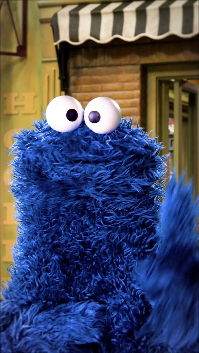 Cookie Monster Bestie, me