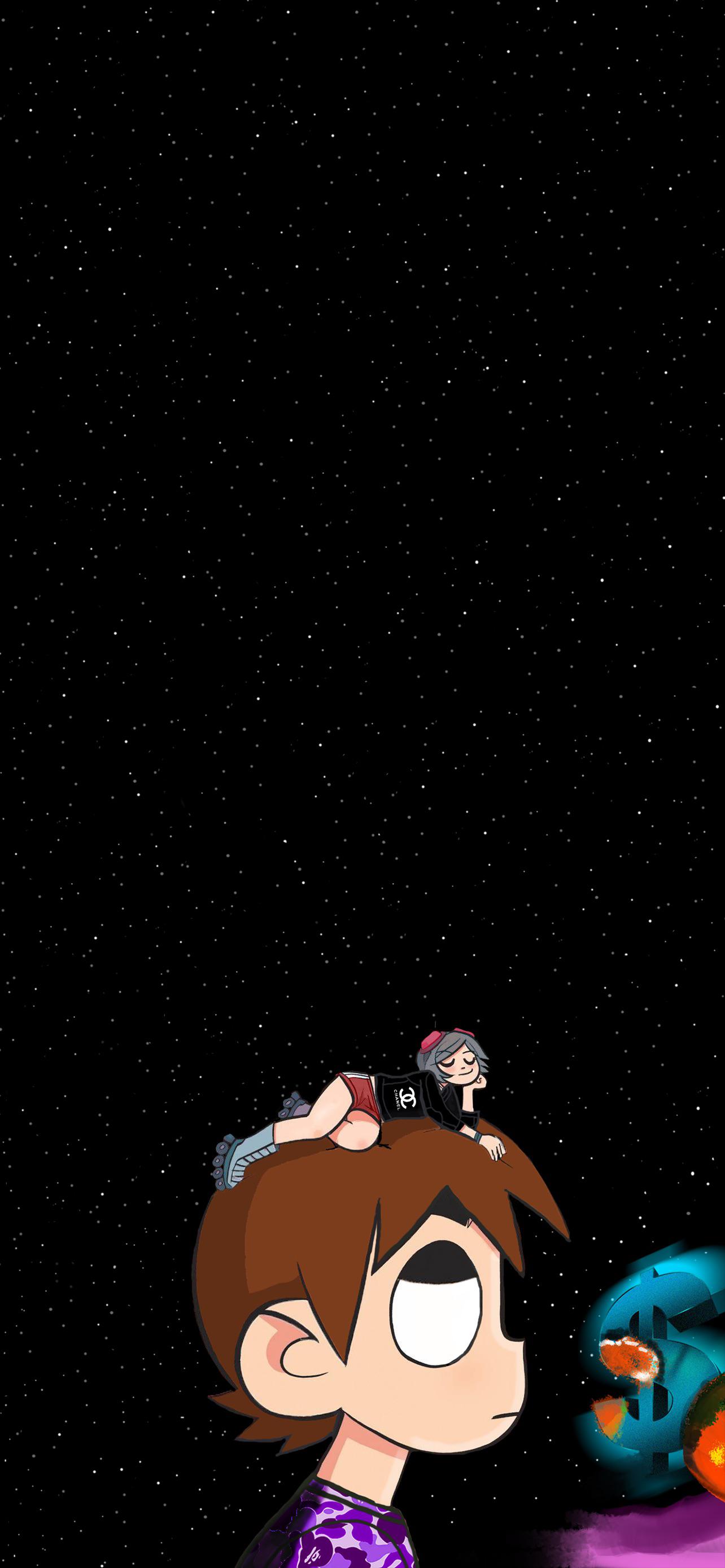 iPhone 12 wallpaper that I made- if I