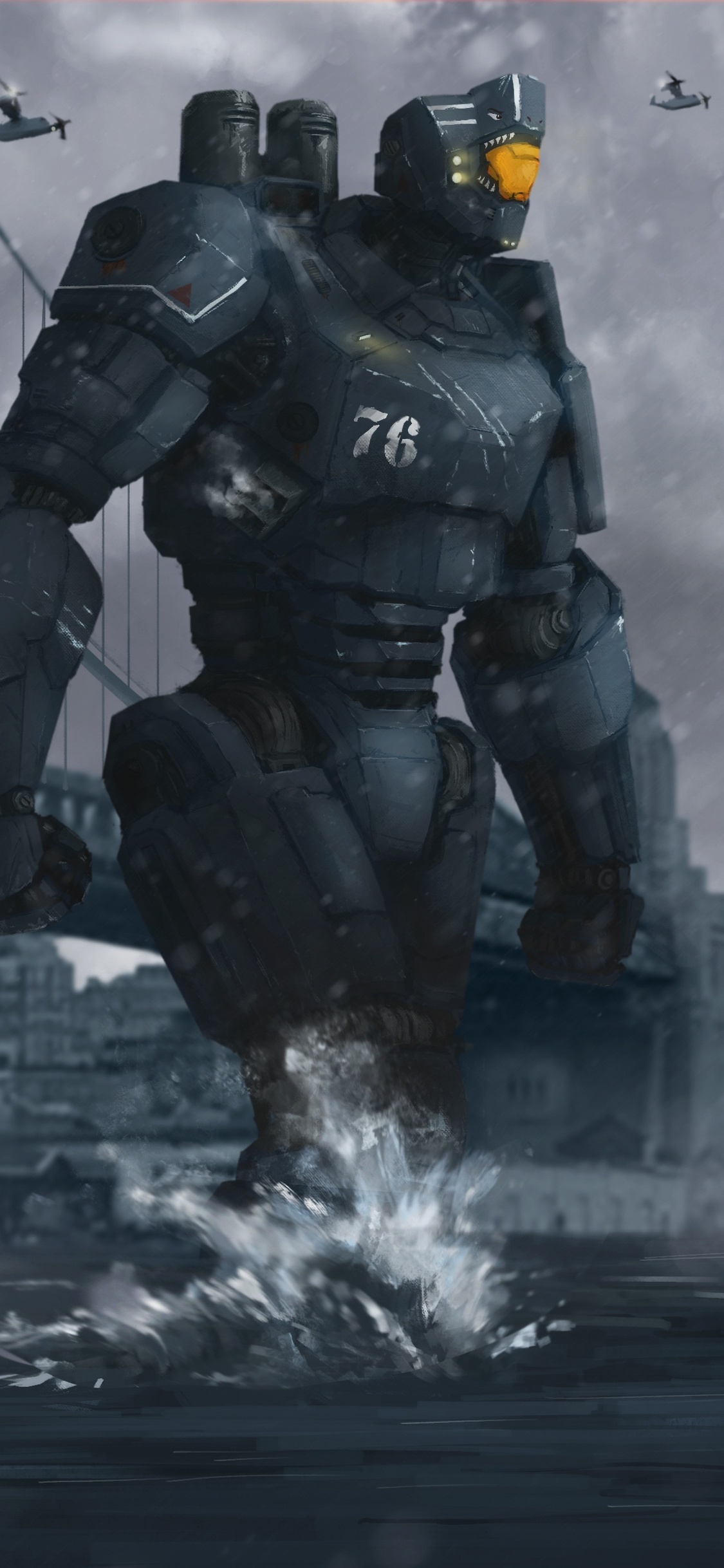 Scifi Futuristic Robot iPhone