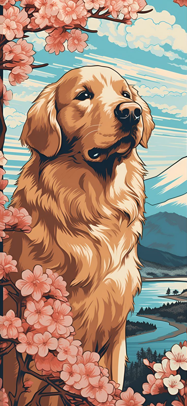 Golden retriever wallpaper