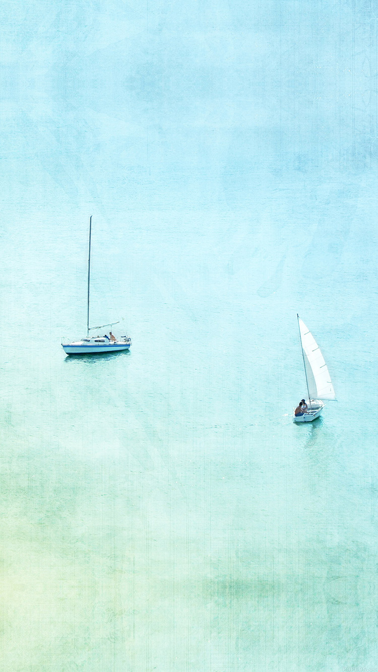 Sea Boat Lake Day Fun Nature Art