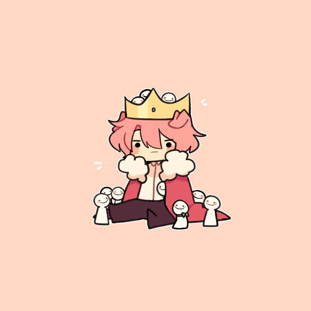 Download MCYT Cute King Wallpaper