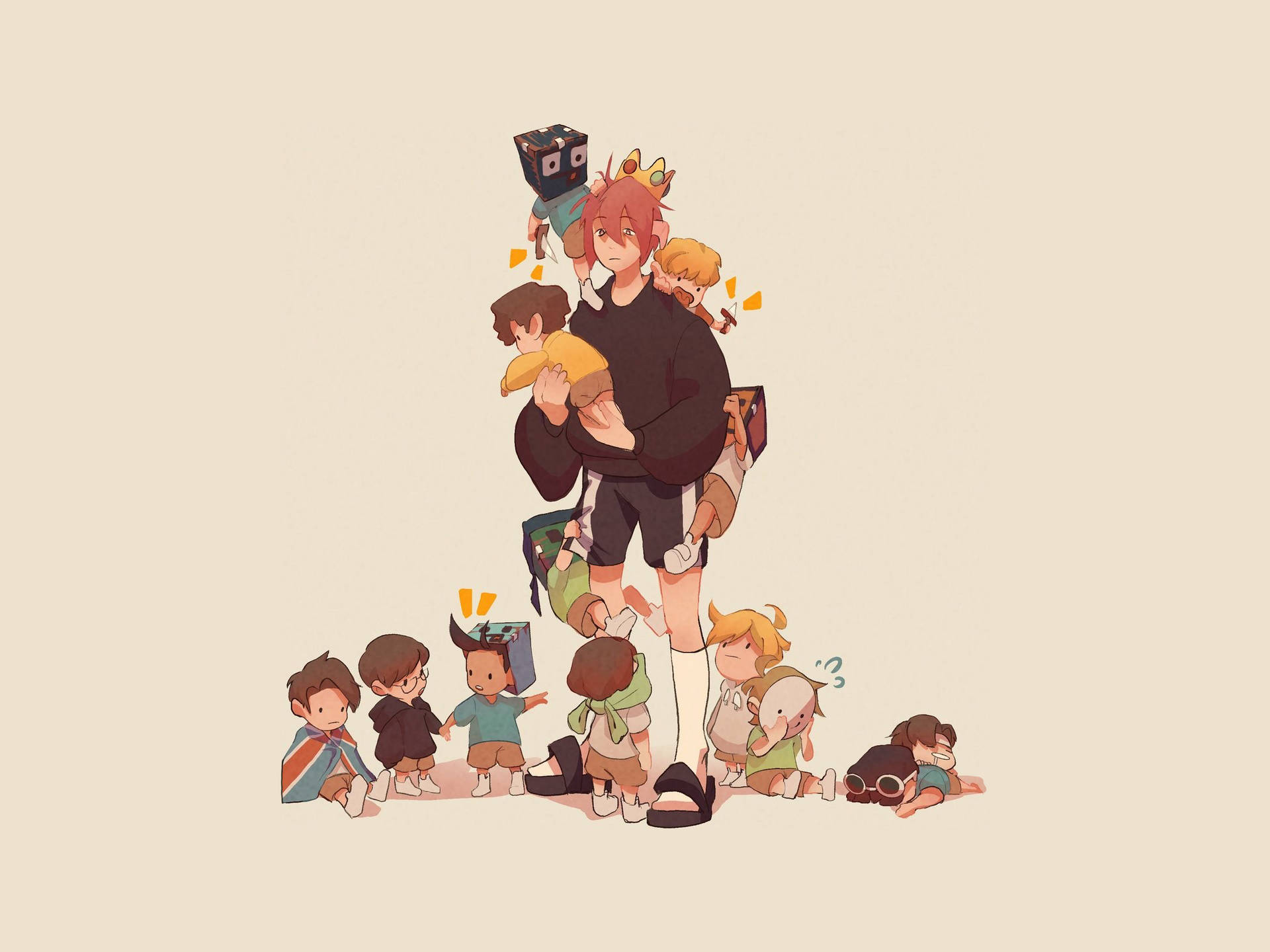 Download MCYT Baby Sitter Wallpaper