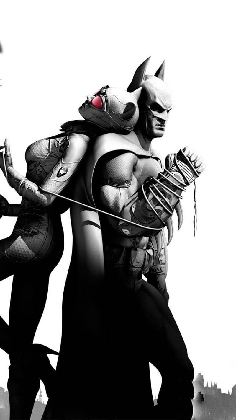 Catwoman Arkham City iPhone Wallpaper