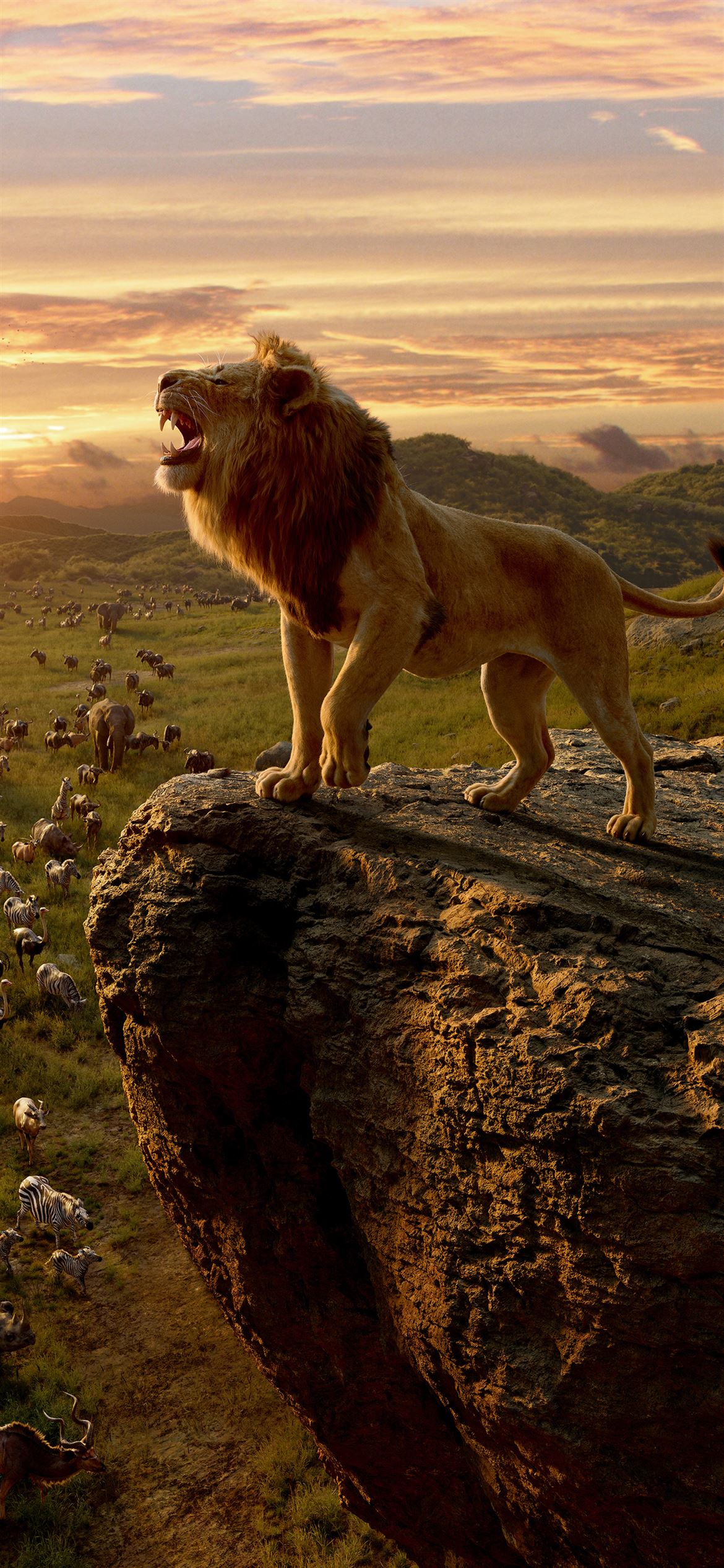 the lion king movie 10k iPhone 12