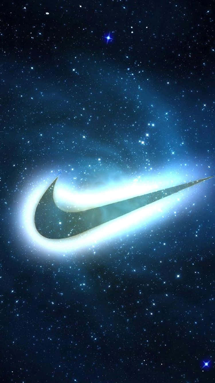 Download Nike Galaxy Swoosh Glowing