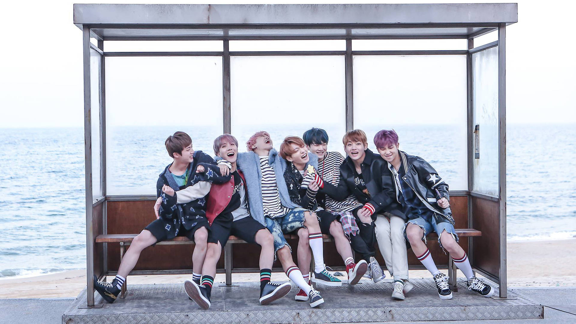 Teaser Cool BTS Laptop Wallpaper