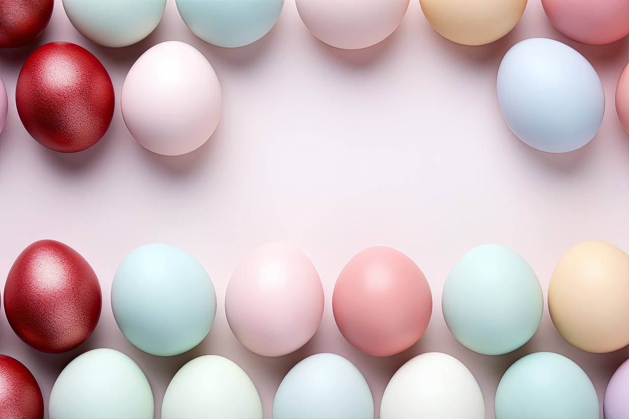 Download Easter Eggs Background