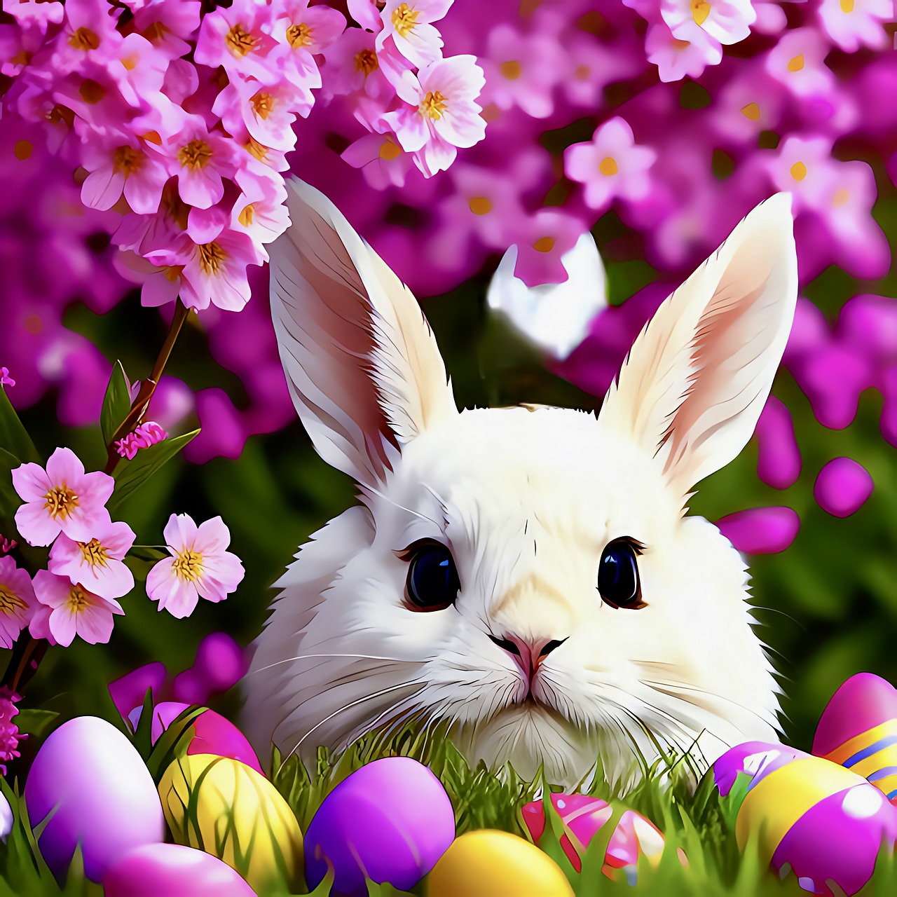 Easter Easter Bunny Easter Eggs