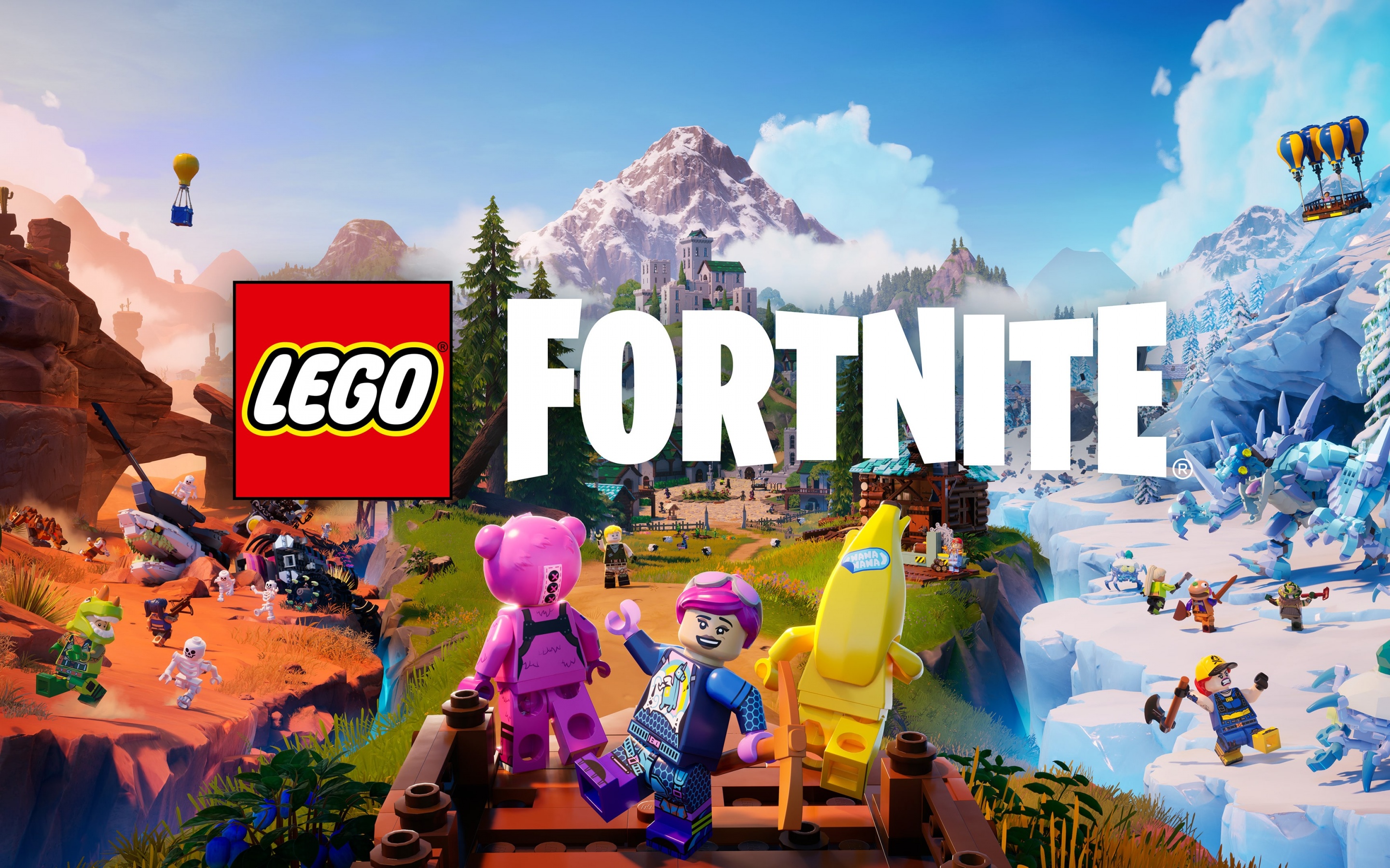 LEGO Wallpaper 4K, Fortnite, 2024 Games