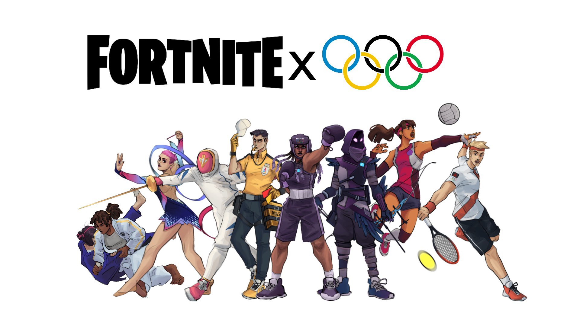 concept Fortnite x the Olympic Games