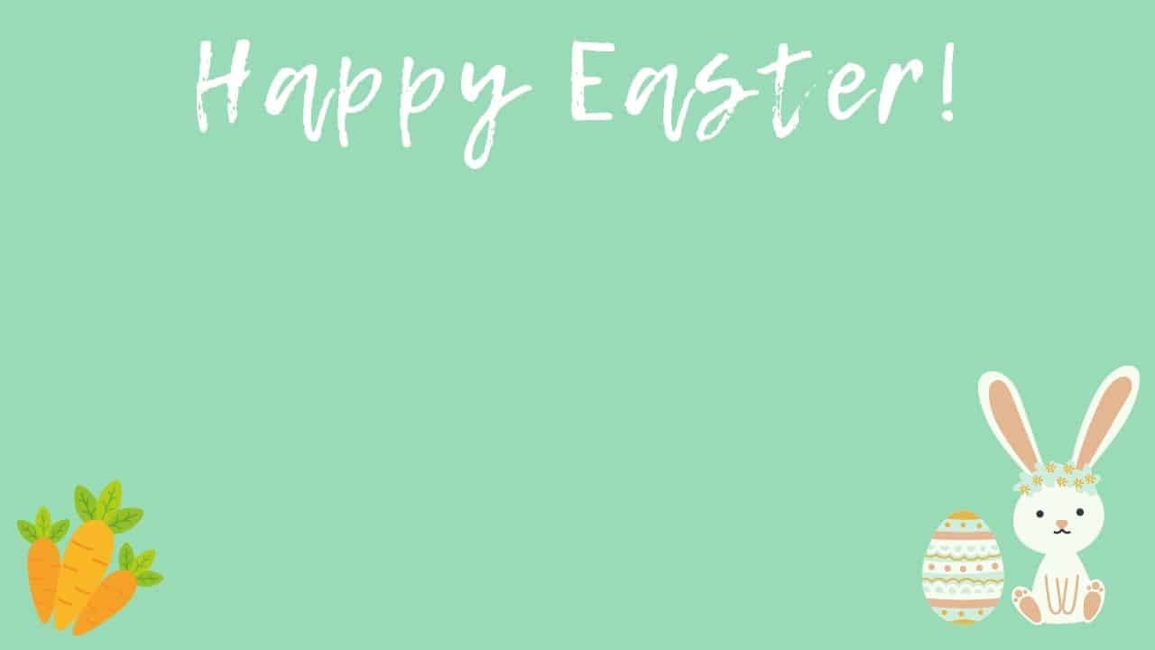 Eggs Cellent Easter Zoom Background