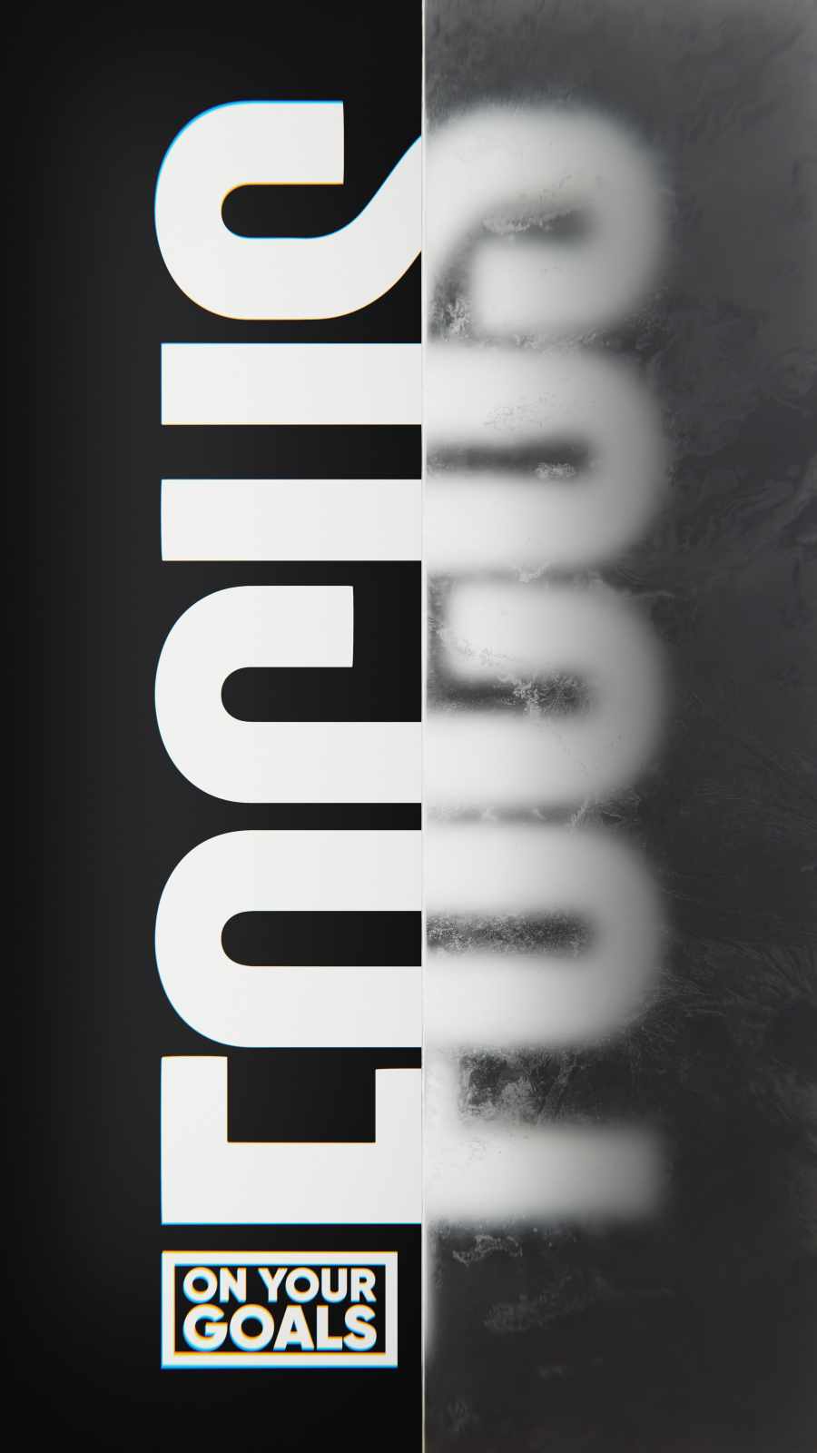 Focus On Your Goals IPhone Wallpaper