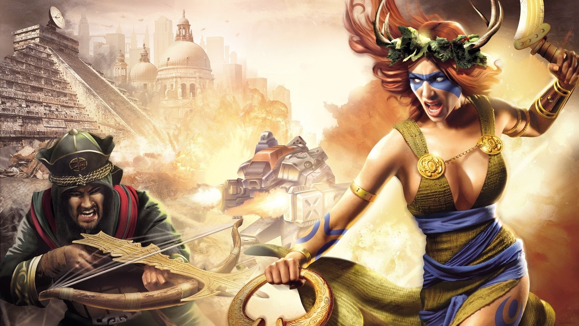 Video Game Empire Earth II HD Wallpaper