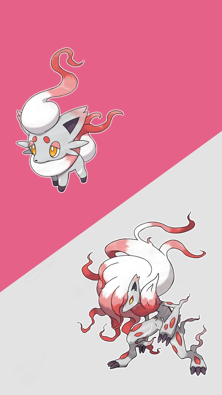 Hisuian zorua. Dog pokemon, Cute