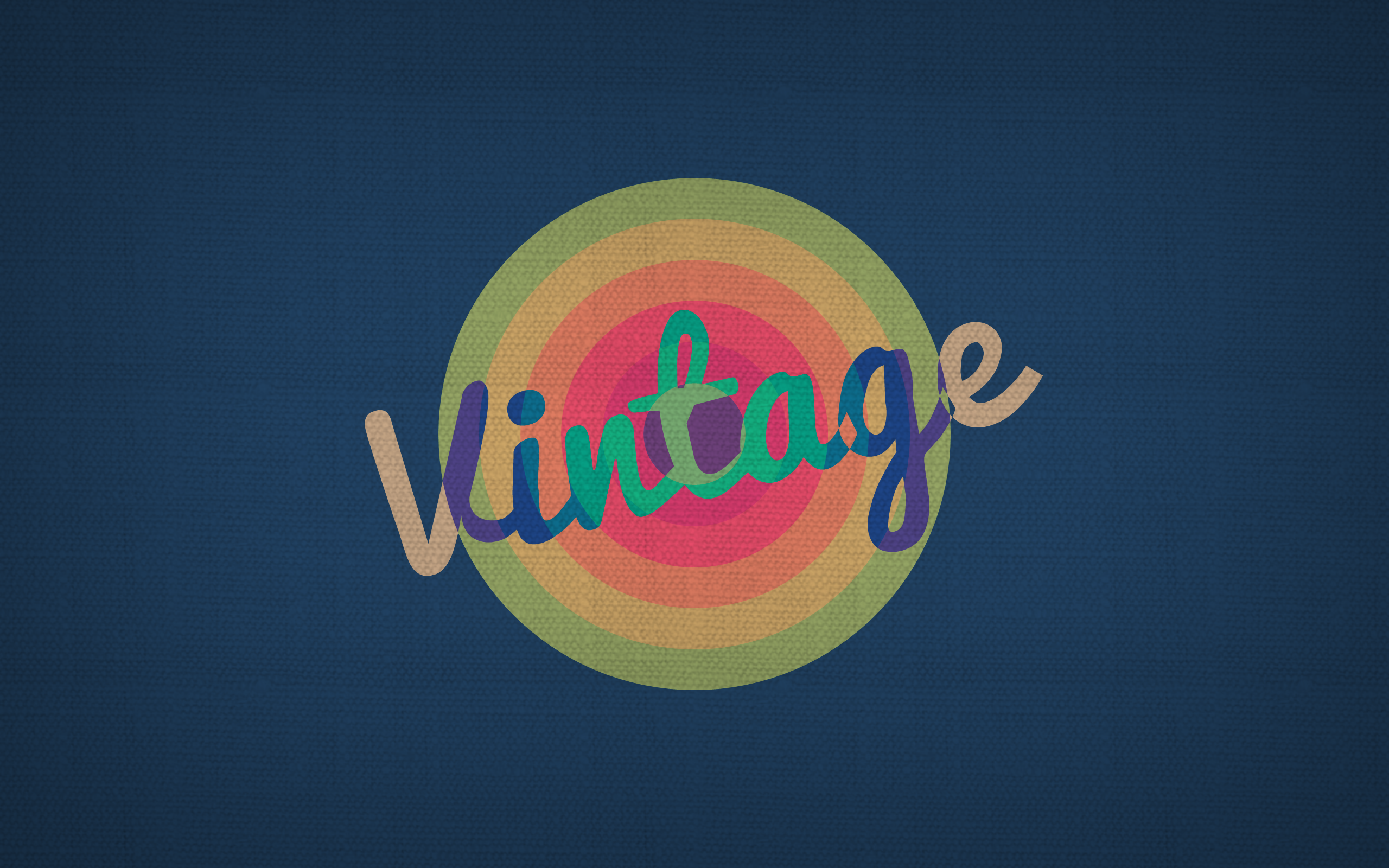 Vintage Typography Wallpaper, HD