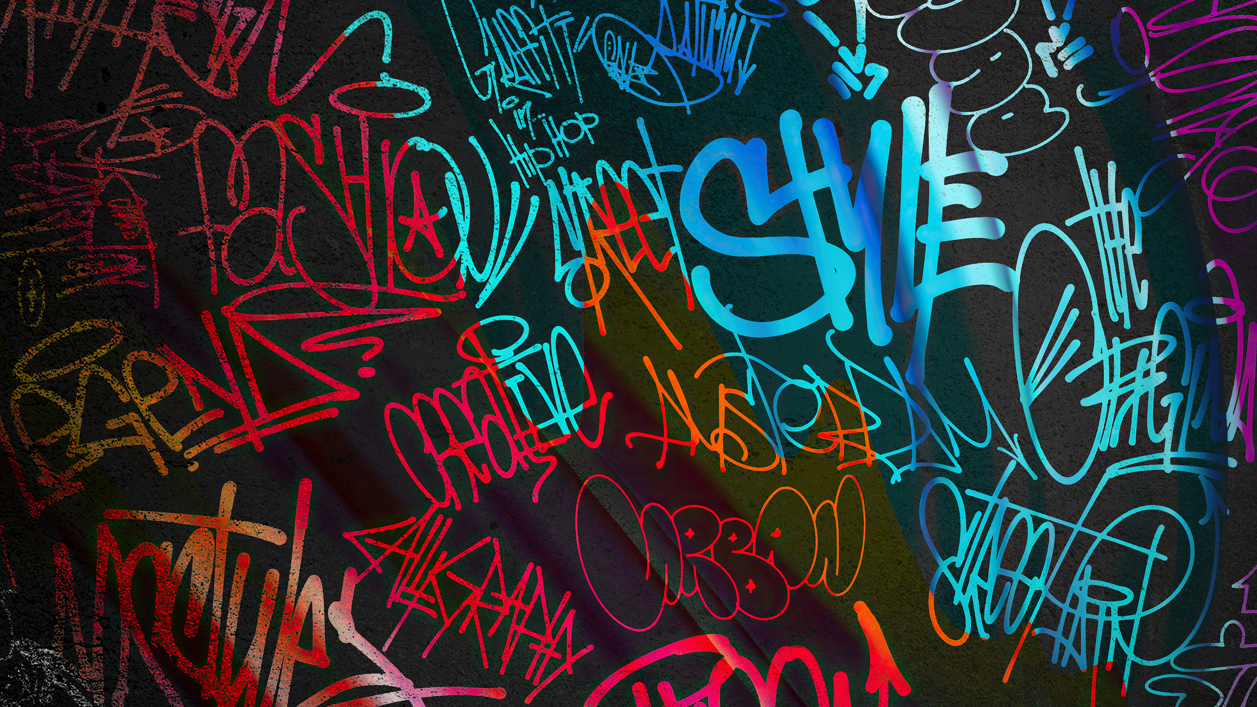 Graffiti Typos Wallpaper, HD Typography