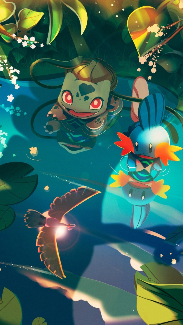 Pokemon, Bulbasaur, Water