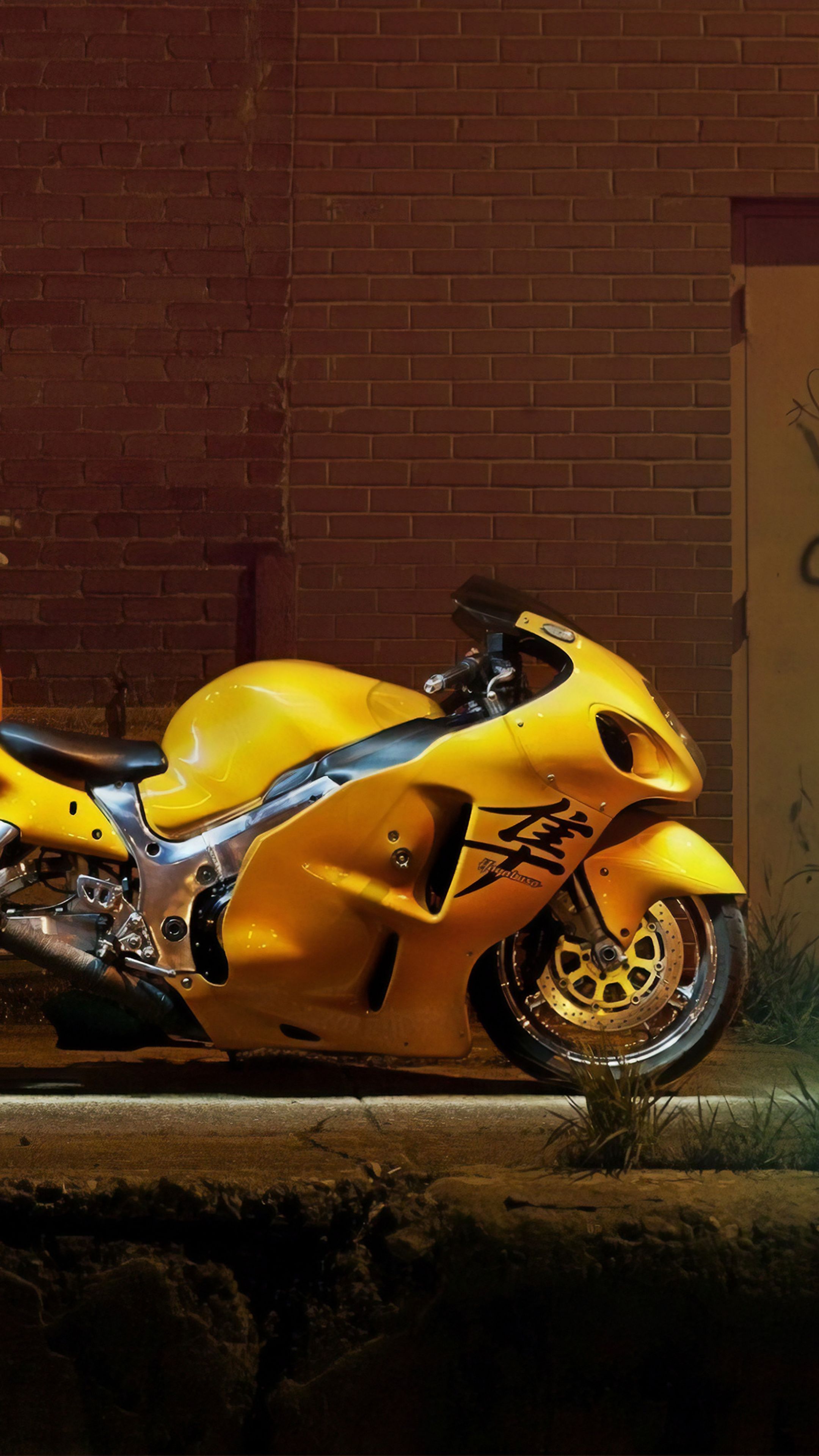 Yellow Hayabusa 4k In 2160x3840