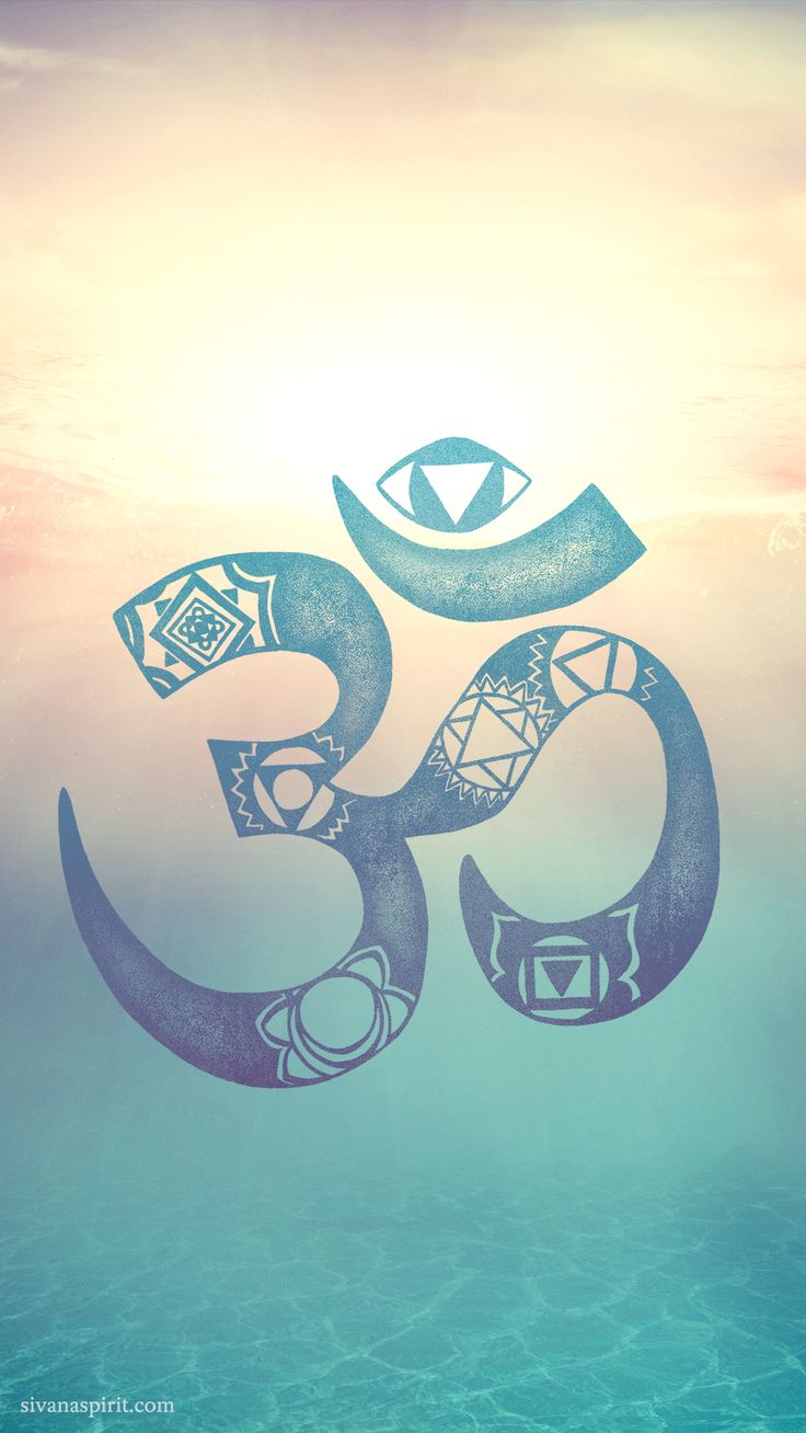 Om symbol wallpaper, Om symbol art