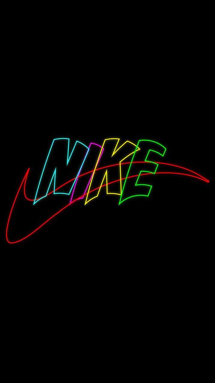iPhone Black Nike Wallpaper