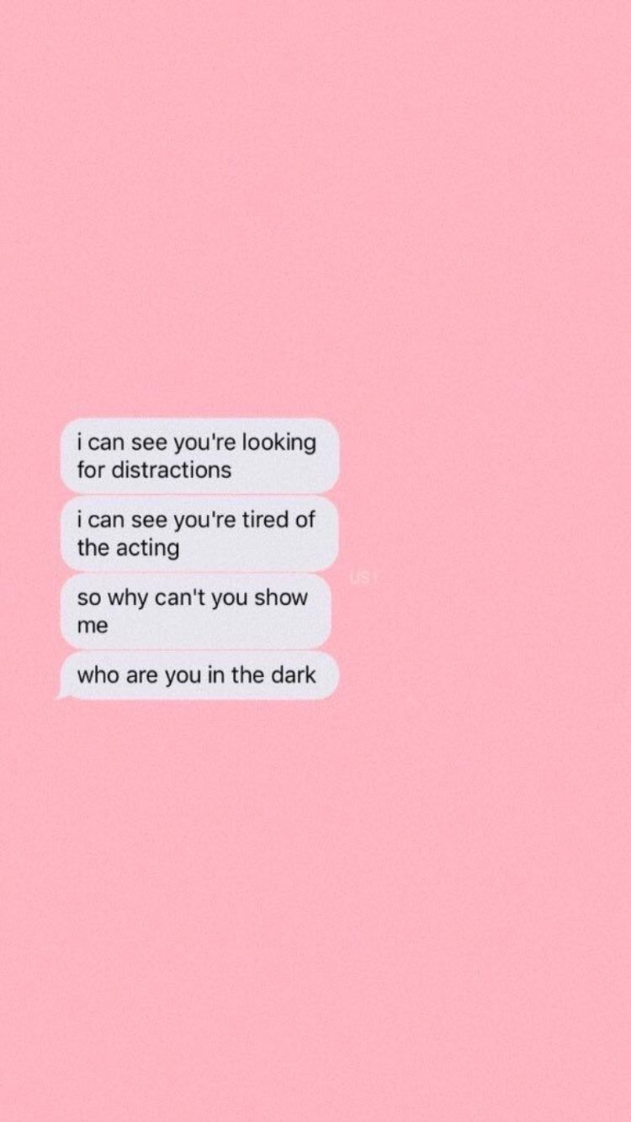 Text Aesthetic Phone Wallpaper