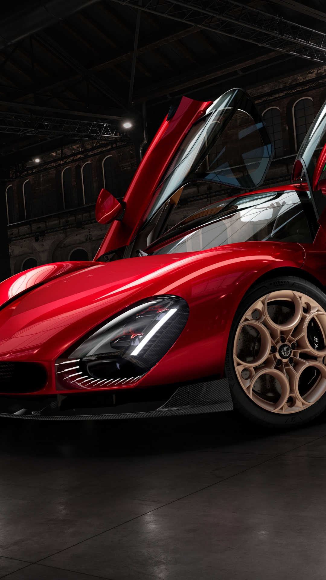 Alfa Romeo 33 Stradale Wallpaper 4K