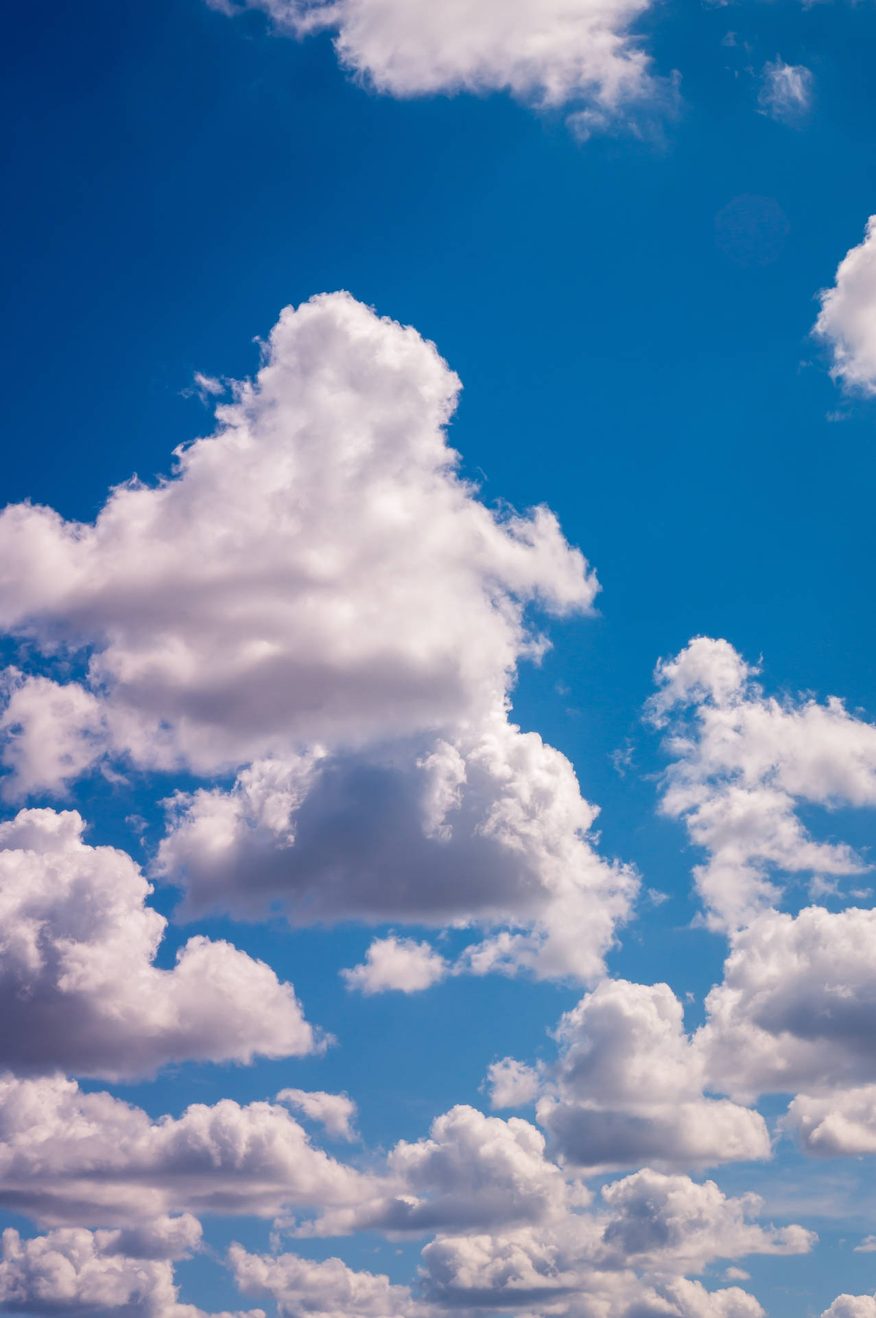 Download iPhone Blue Cloud Wallpaper
