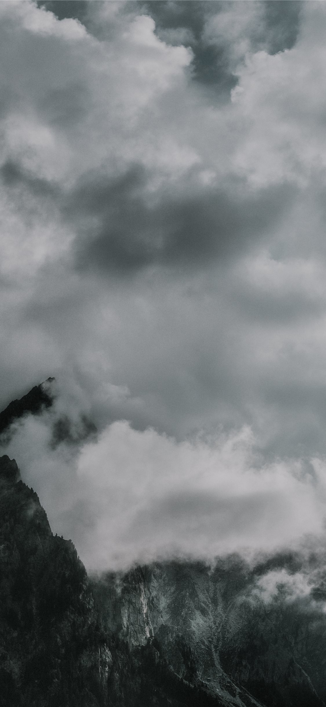 Best Storm cloud iPhone X HD Wallpaper