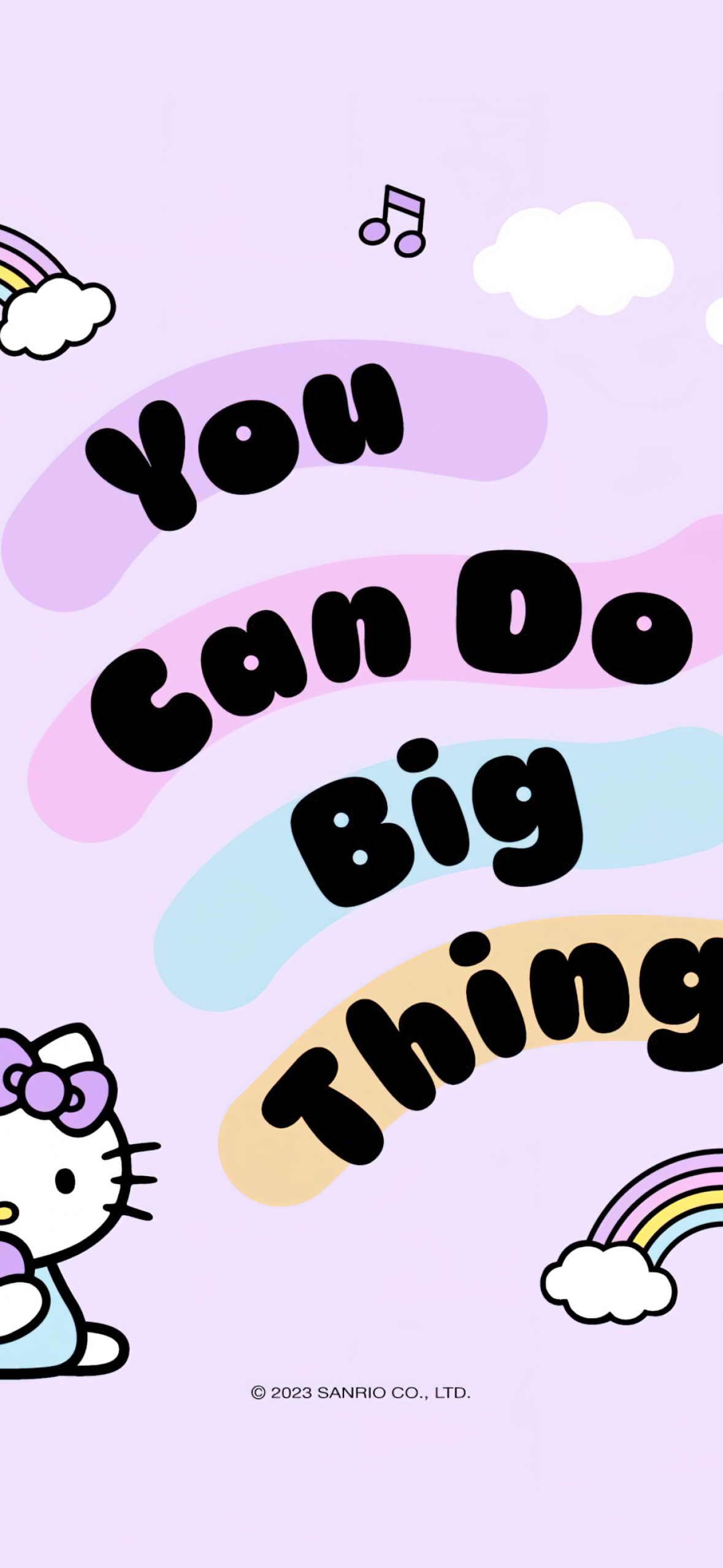 You Can Do It Wallpaper 4K, Hello Kitty