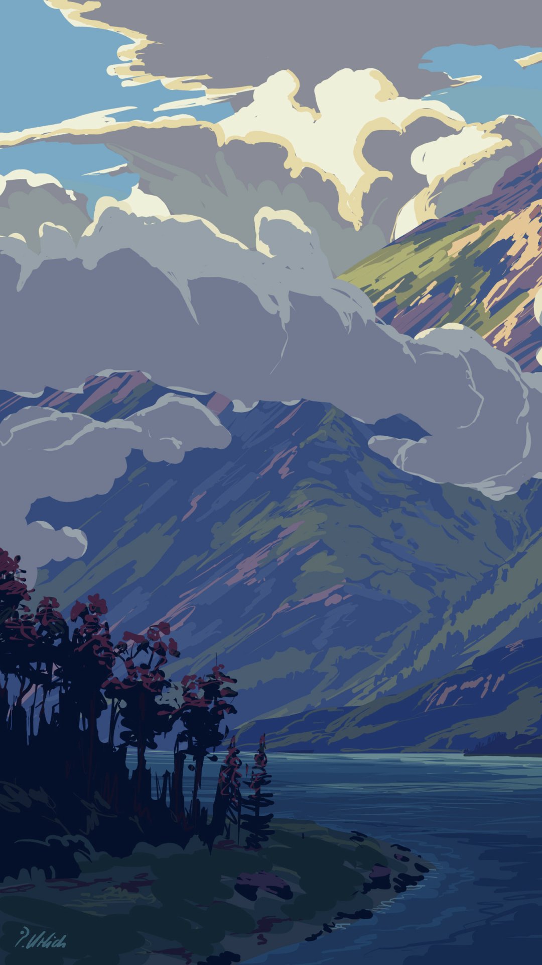 Mountain iPhone Wallpaper