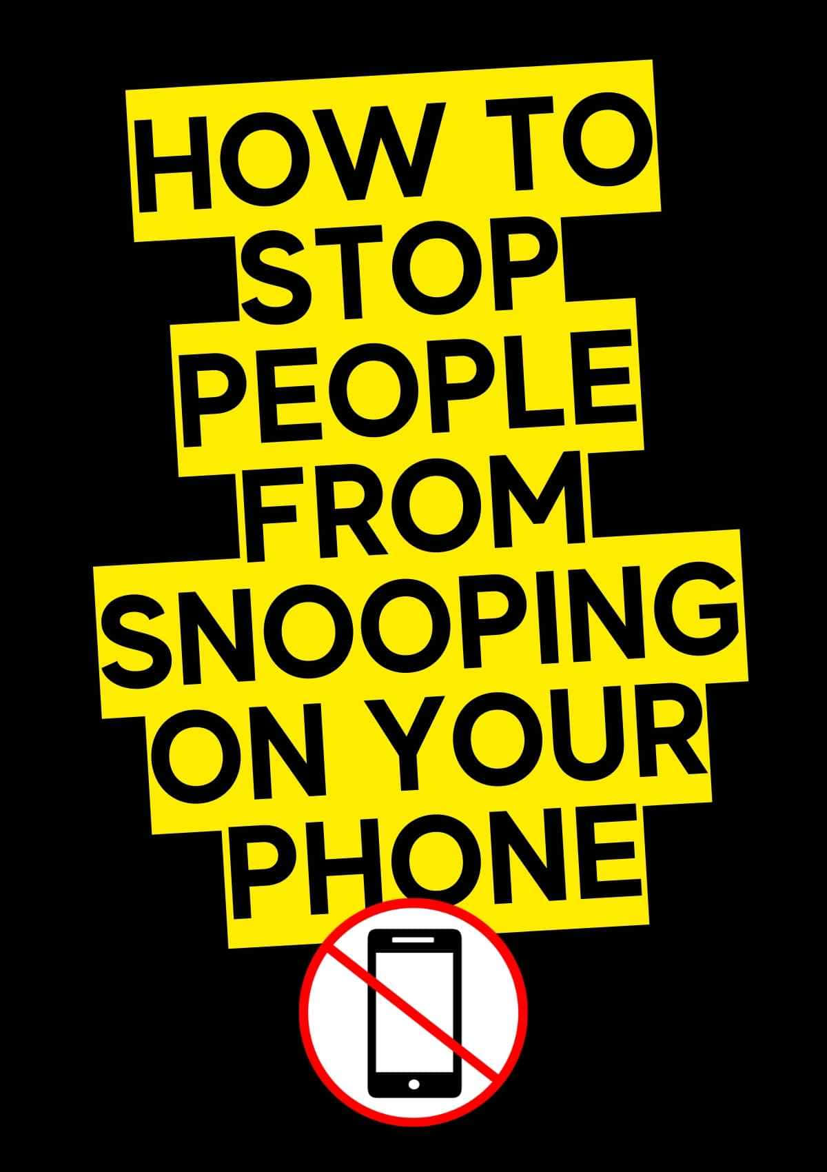 Snooping On Your Phone Wallpaper