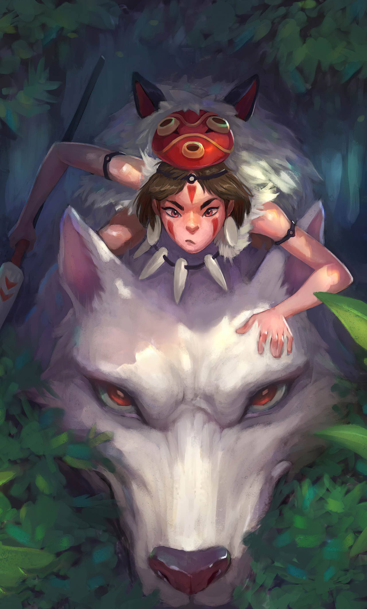 Princess Mononoke Fanart 4k