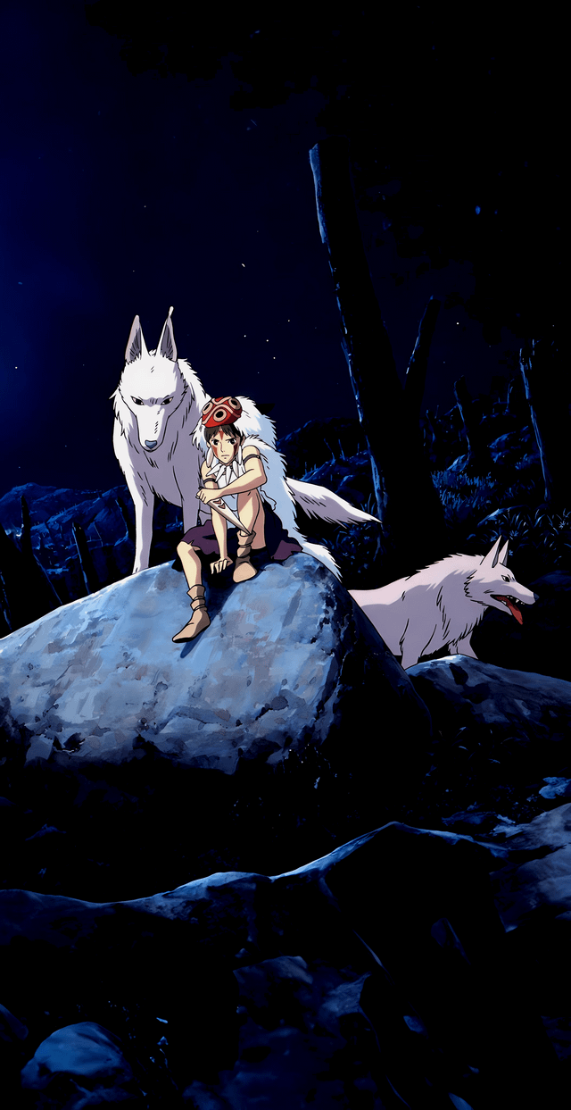 Princess Mononoke [2108x4096], r