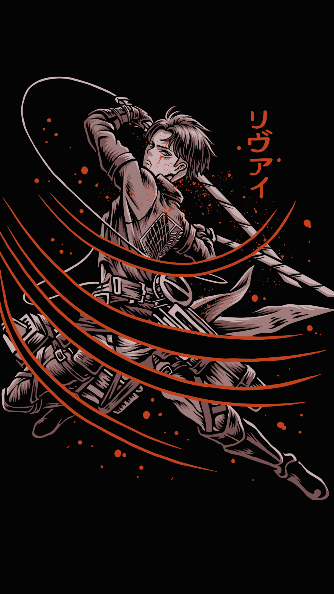 Shingeki no Kyojin Wallpaper 4K, Levi