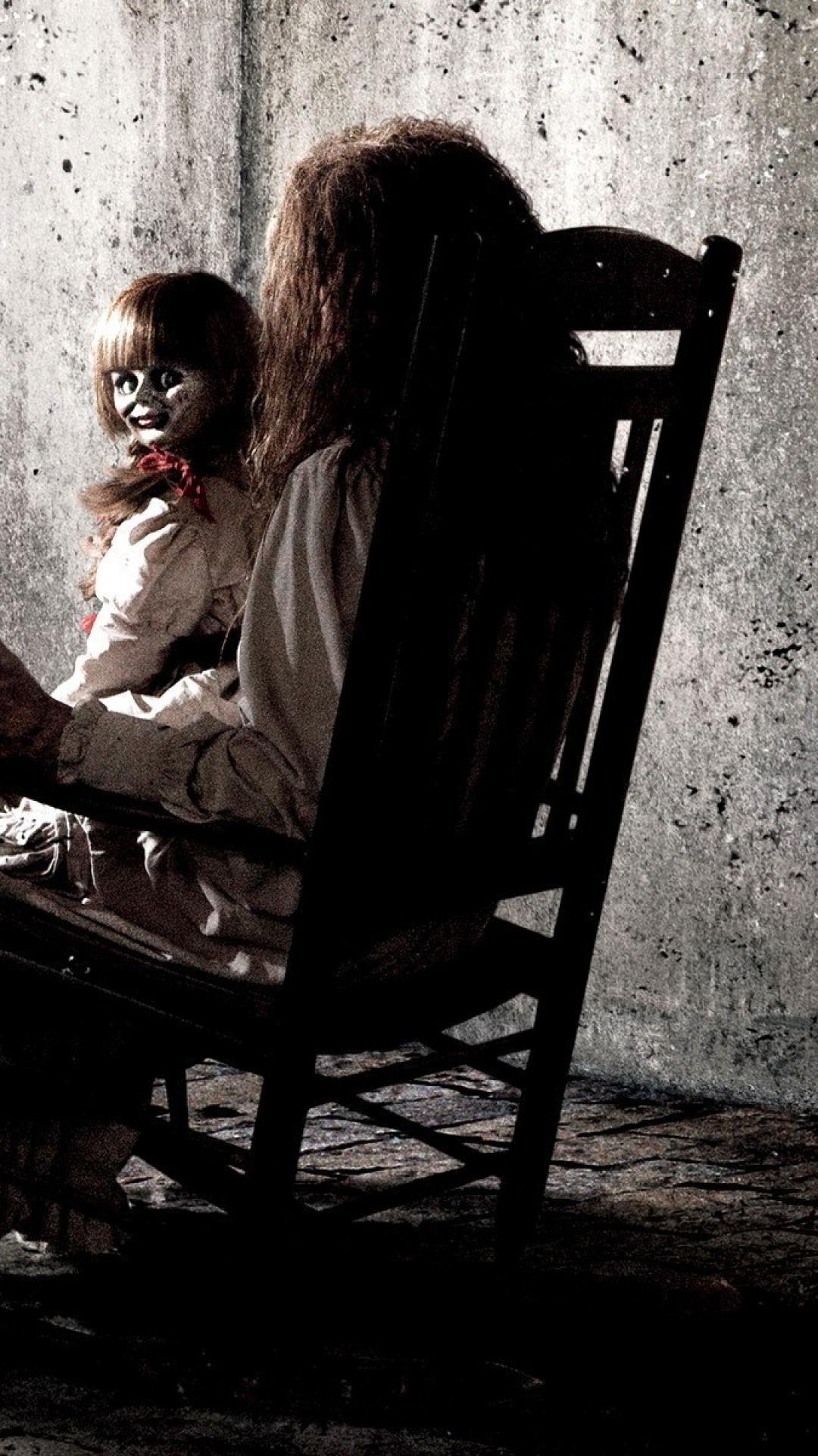 Annabelle doll the conjuring Wallpaper