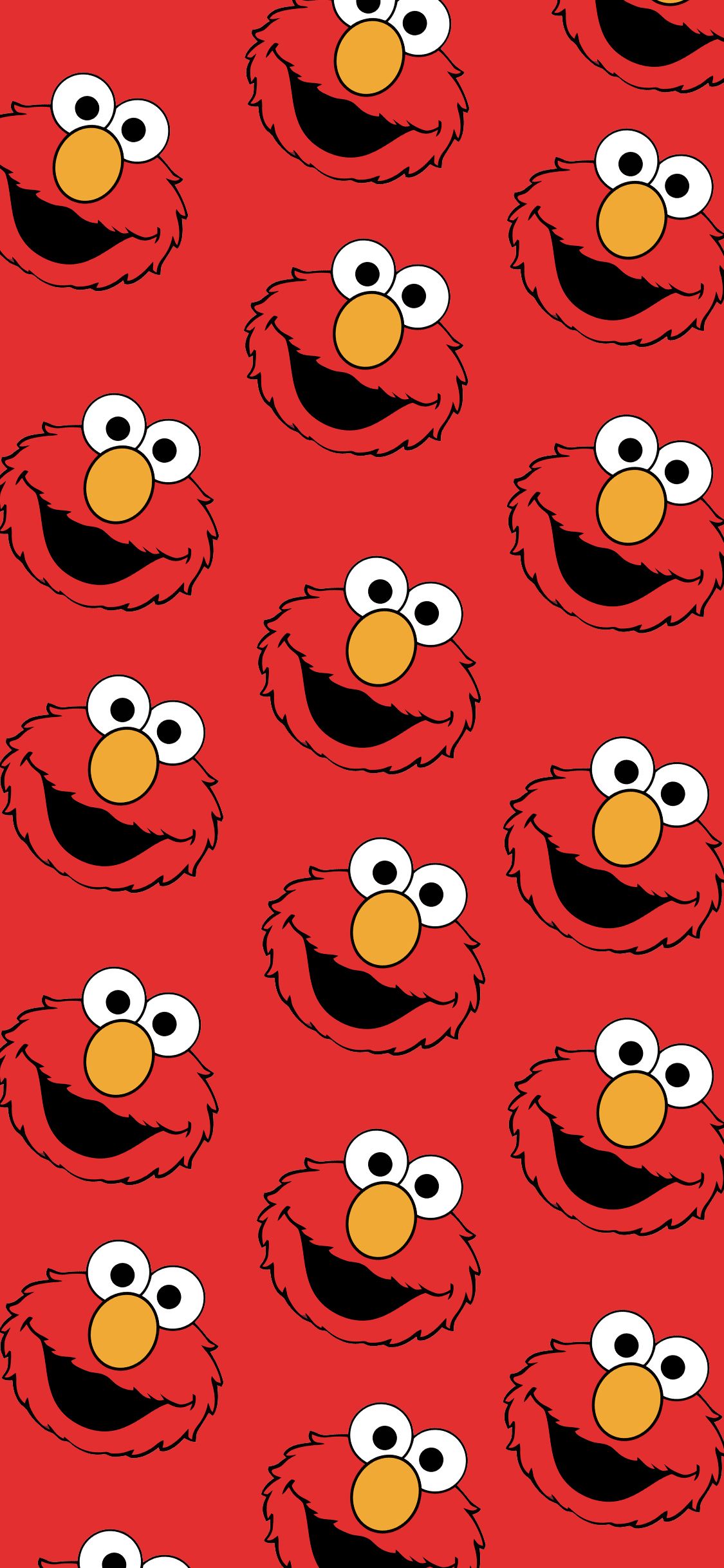 Elmo wallpaper, Cute cartoon wallpaper