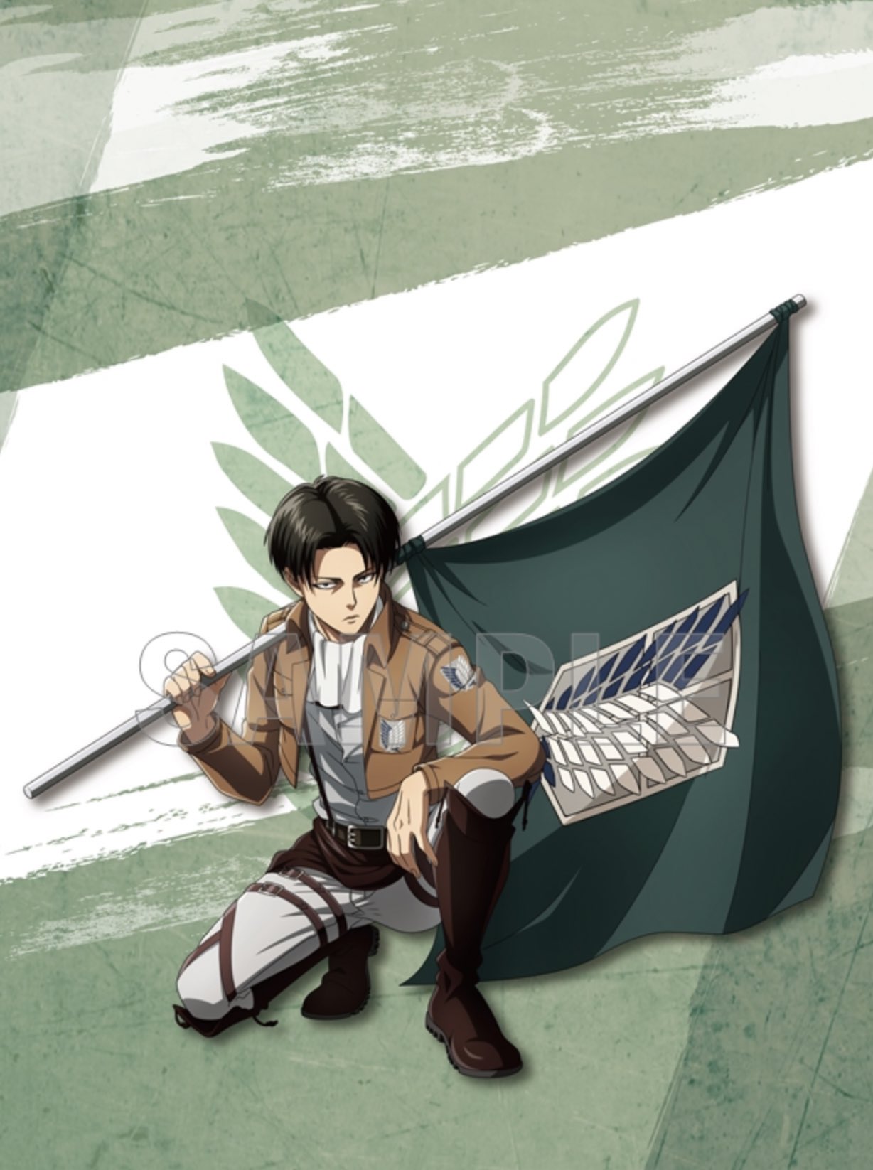 levi ackerman new official illustration