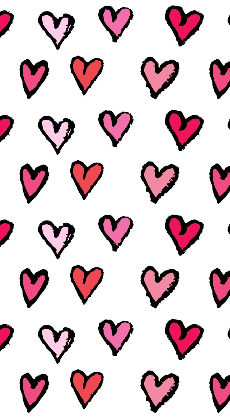 Heart wallpaper, iPhone background art