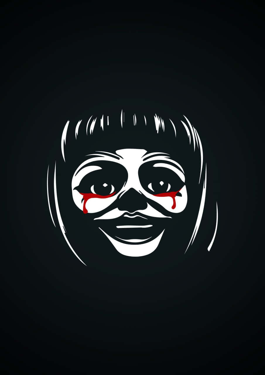 horror of Annabelle. Wallpaper